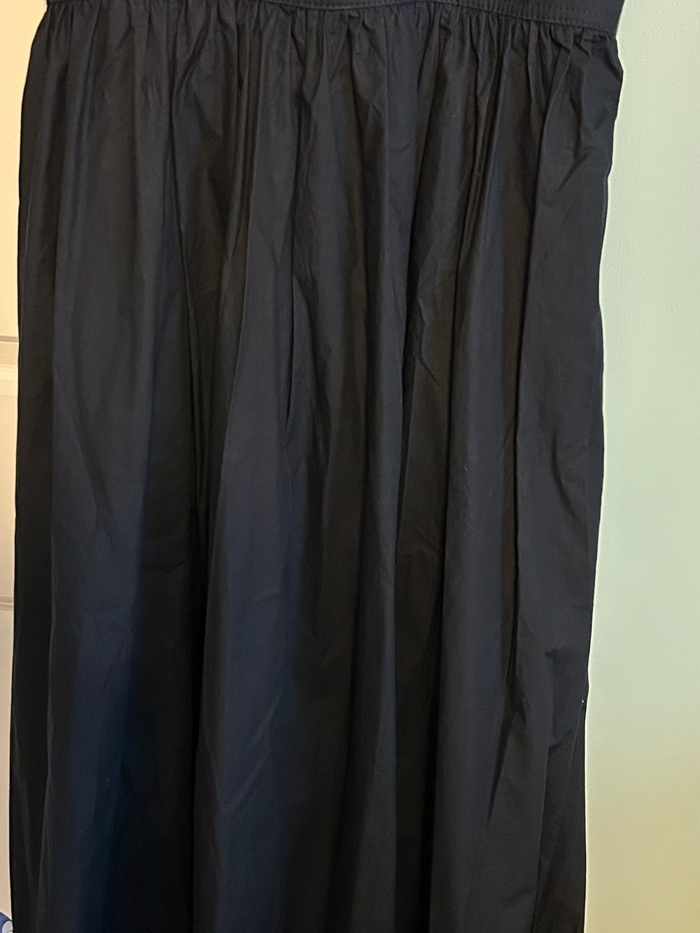 Black Spaghetti-Strap Maxi Dress with Cutout Banana Republic - Picture 3 of 6